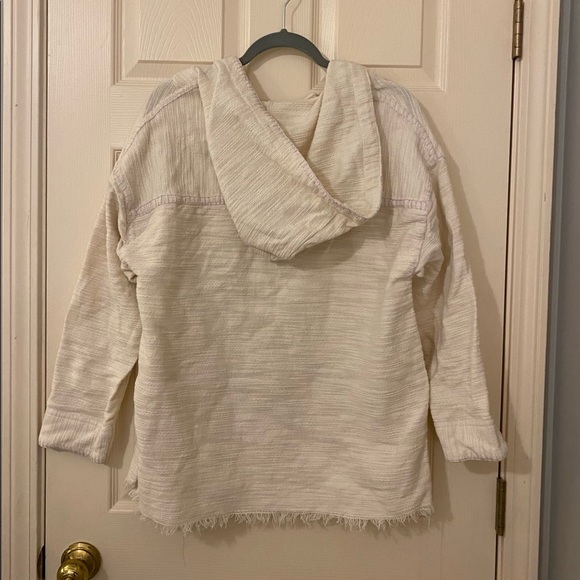 Urban Outfitters Woven Tunic Hoodie - Picture 5 of 5